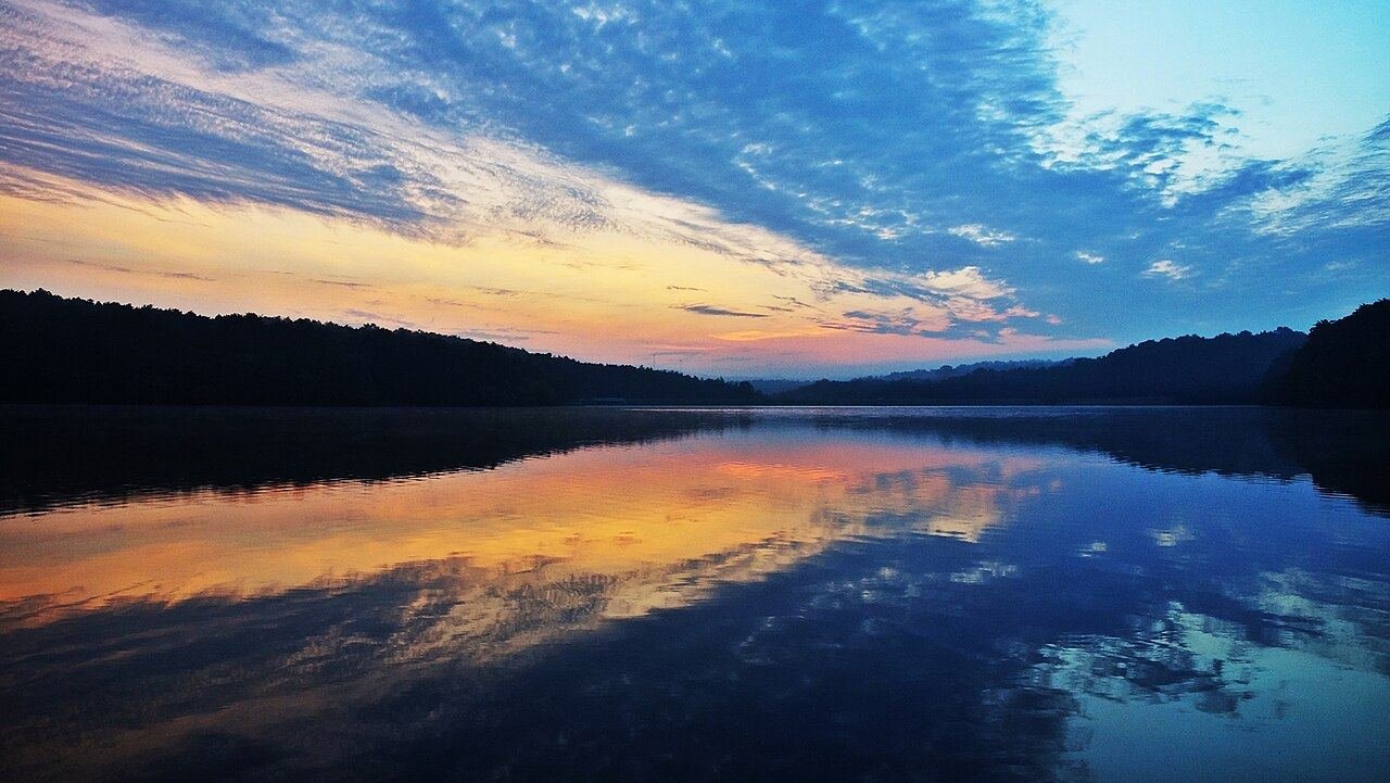 Fall Creek Falls State Park at dawn